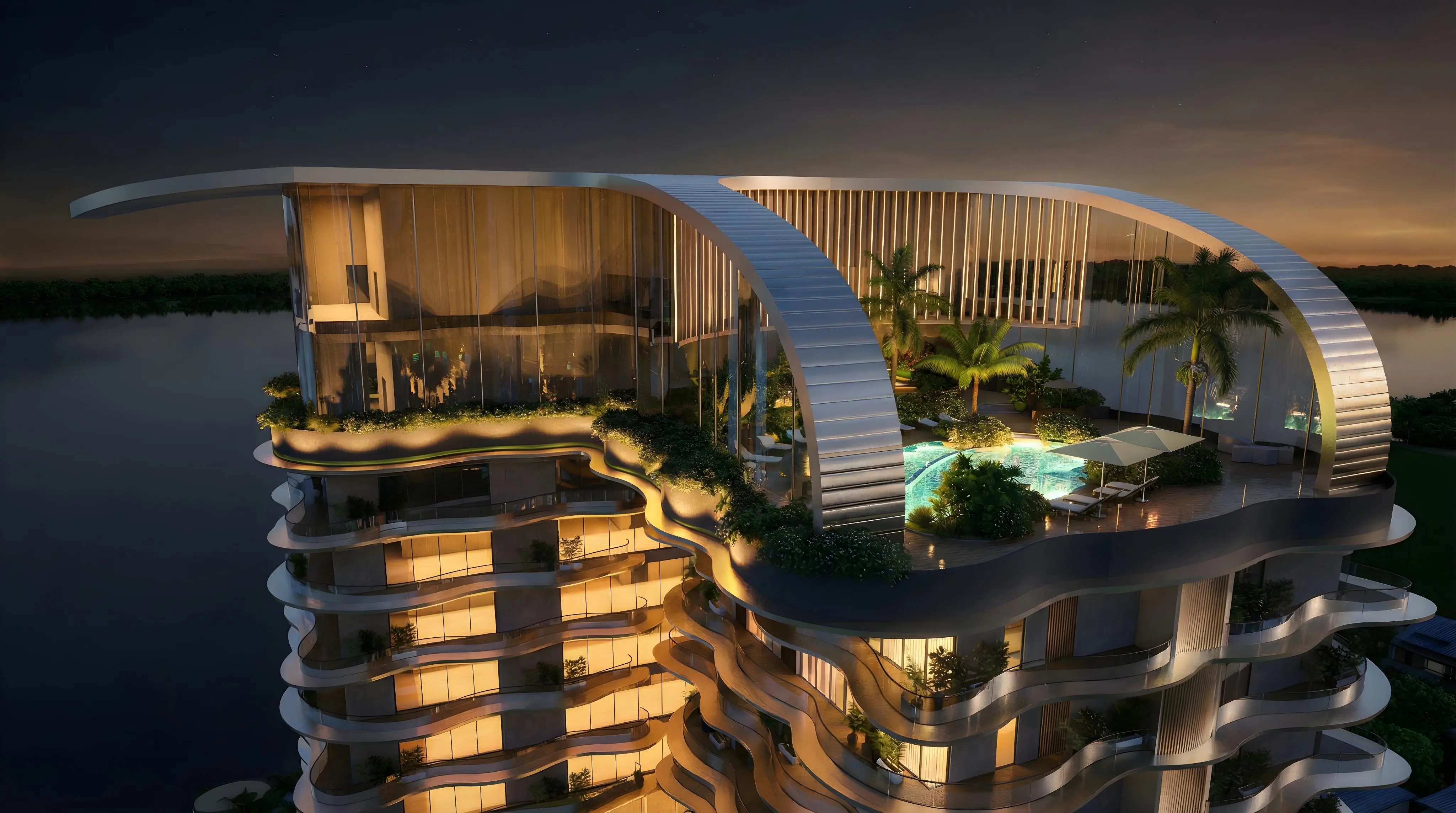 Pool View Top property rendering
