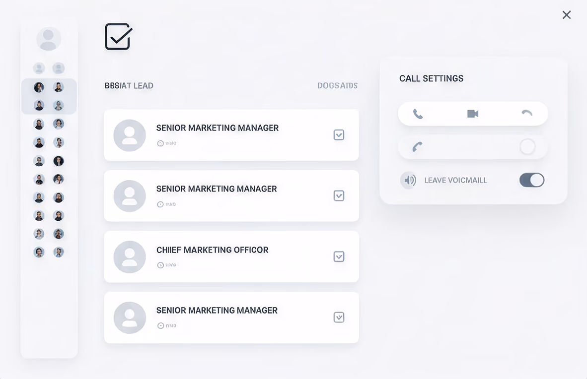 AI chatbot lead qualification and sales handoff interface
