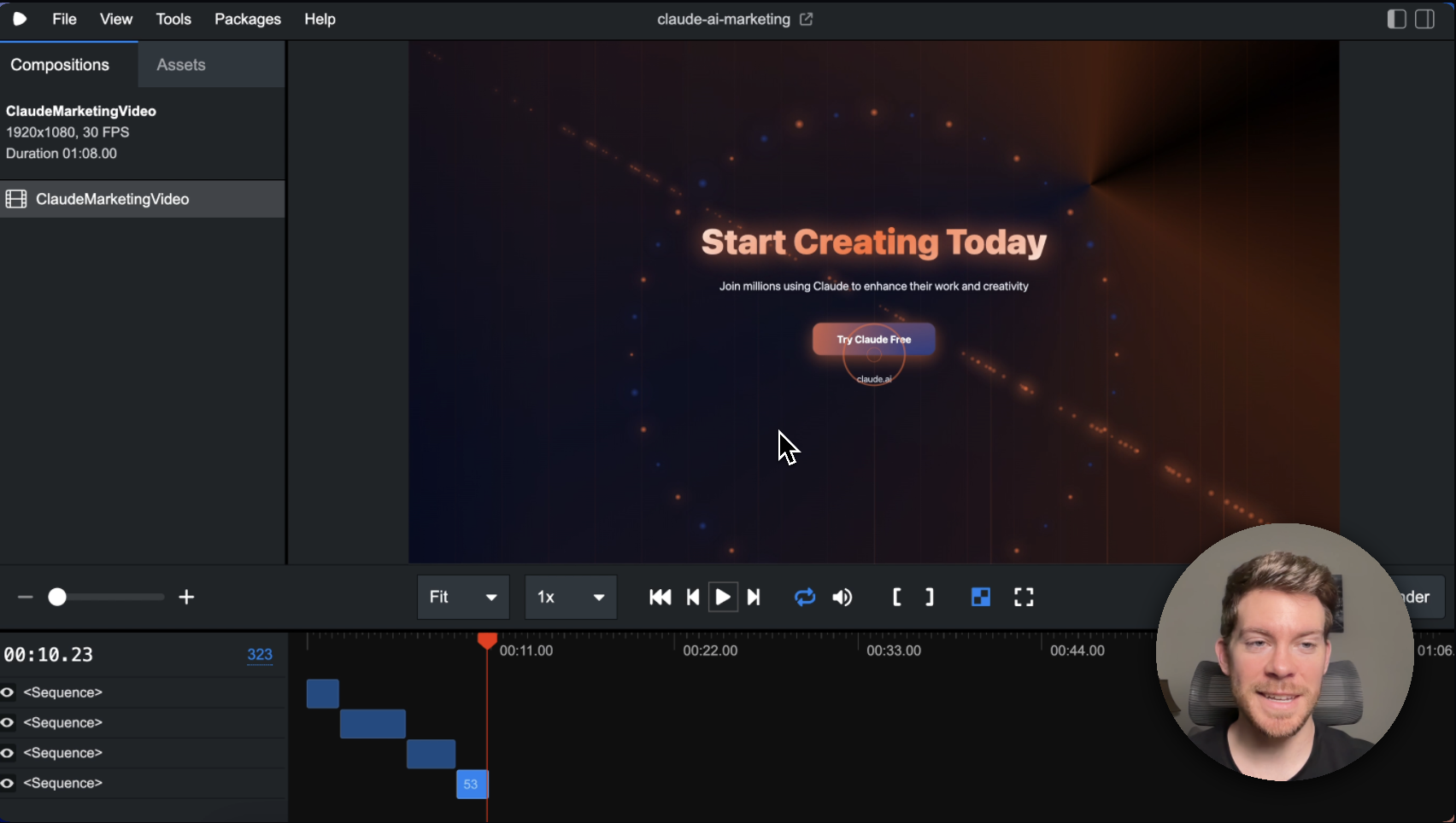 How to create marketing videos with Claude Code