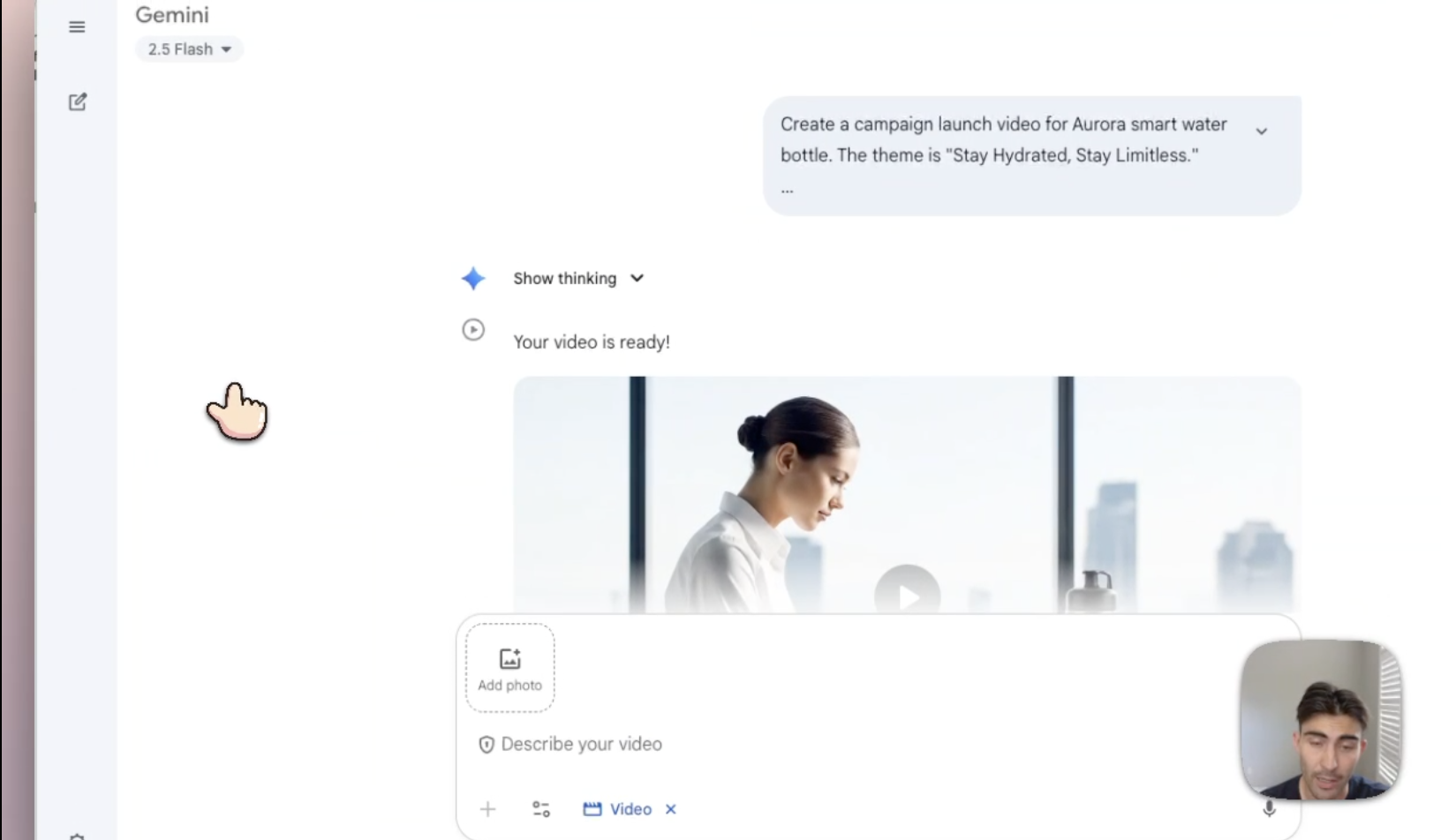 Prompt creative marketing videos with Gemini's VEO 3