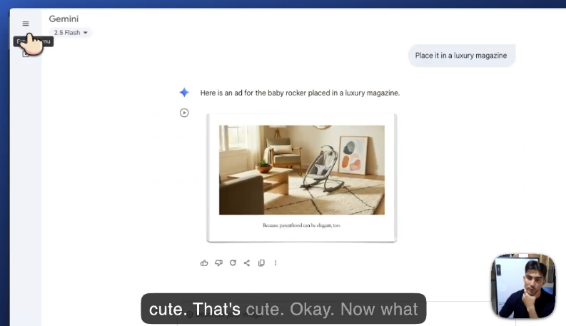 Create product ads with Nano Banana