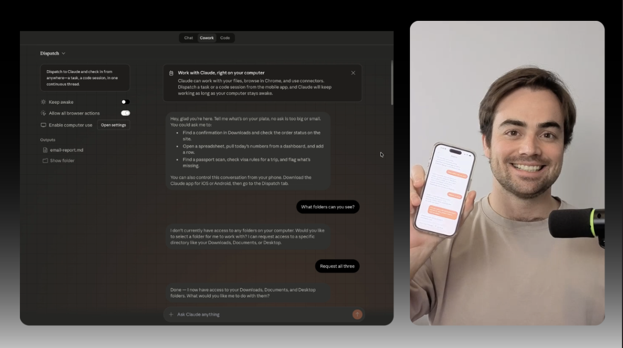 How To Let Claude Use Your Computer Remotely With Dispatch