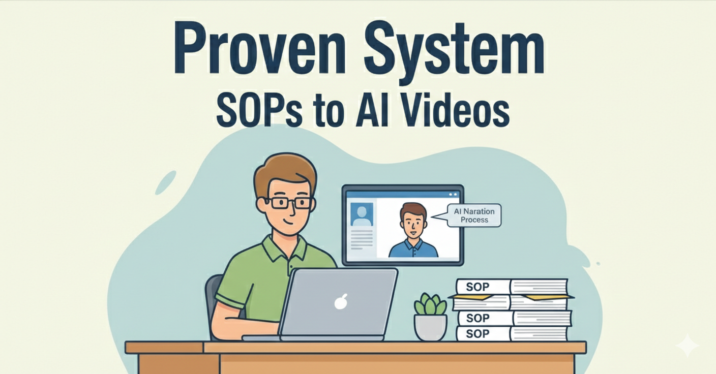 Turn SOP Training Documents Into Talking-Head Training Videos