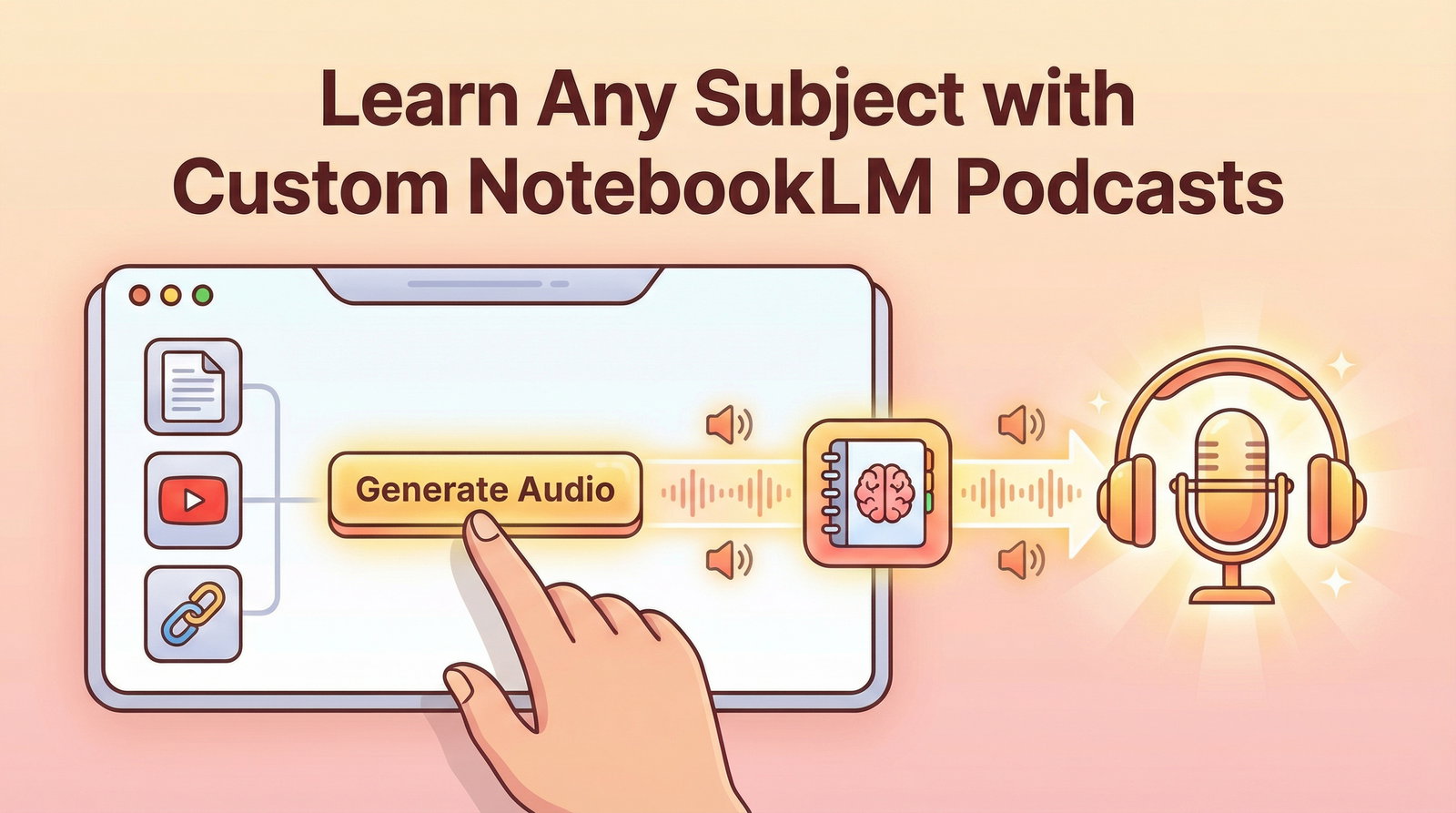 Learn Any Subject With Custom NotebookLM Podcasts