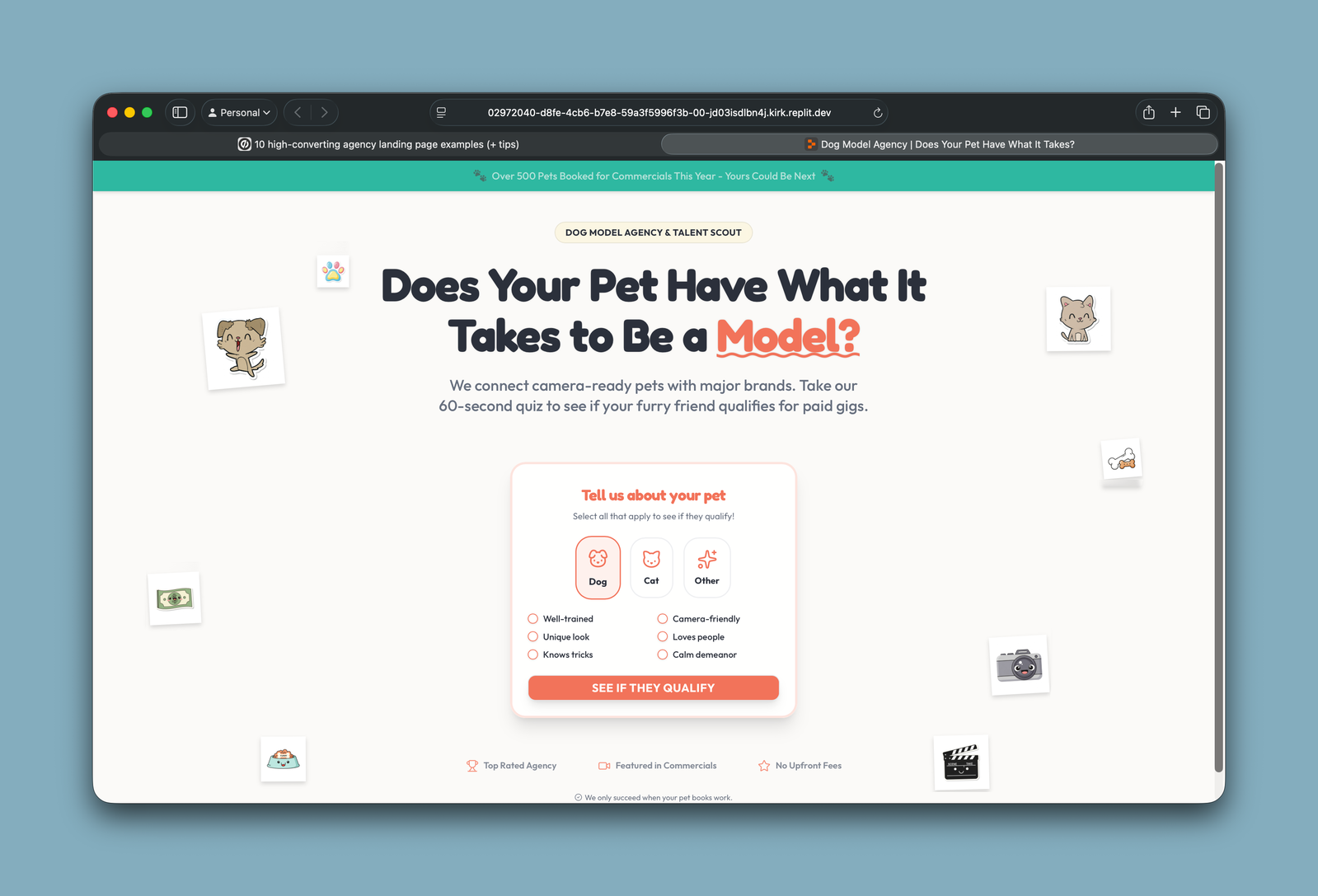How to One-Shot a Landing Page With Replit Design Mode