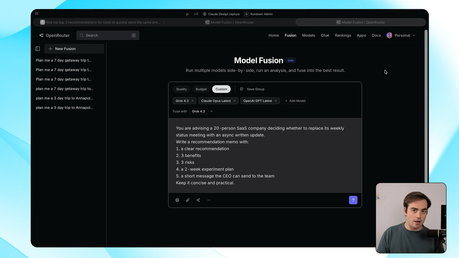 How To Test Multiple AI Models With the Same Prompt, FAST