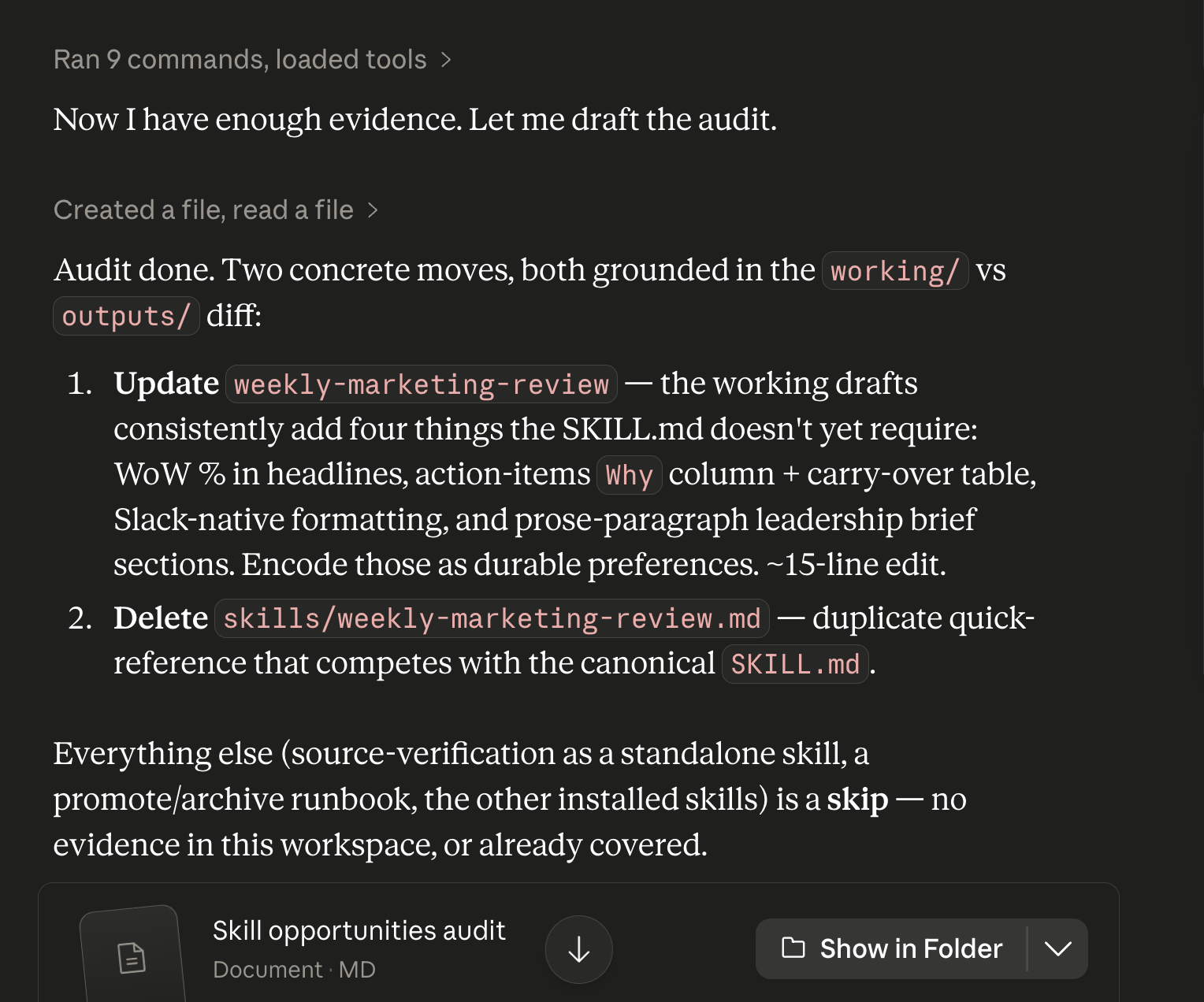 Turn Claude Sessions Into Skills With a Daily Audit