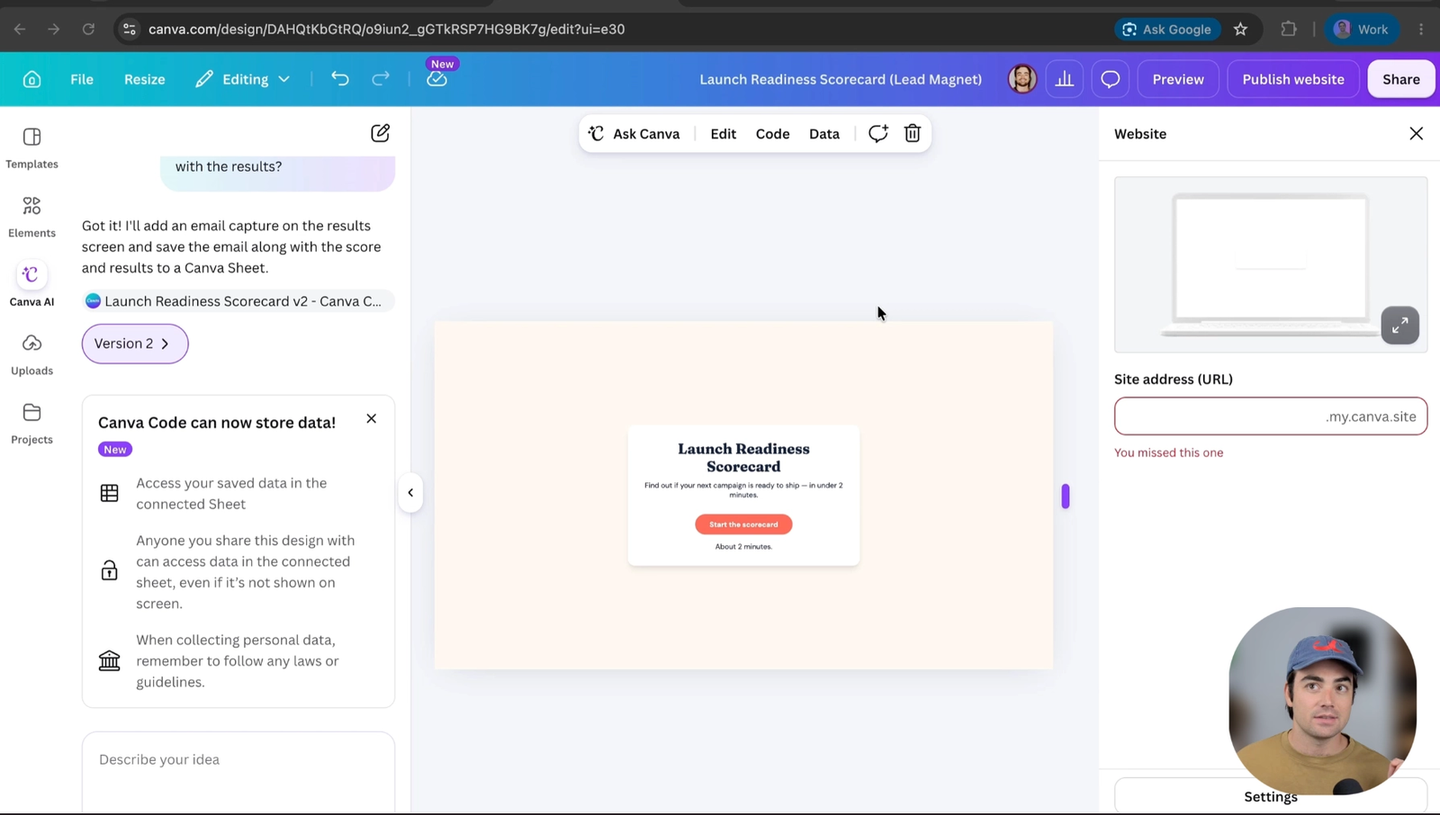 Build Interactive Lead Magnets With Canva Code