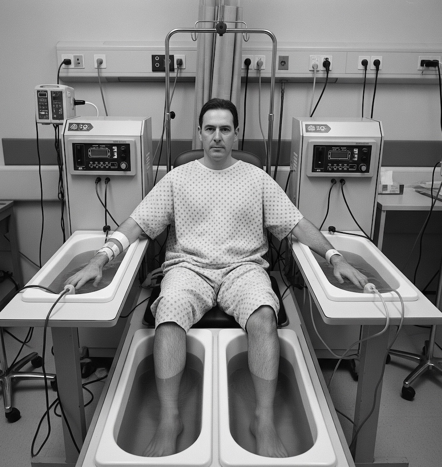 galvanic bath in hospital 19th century