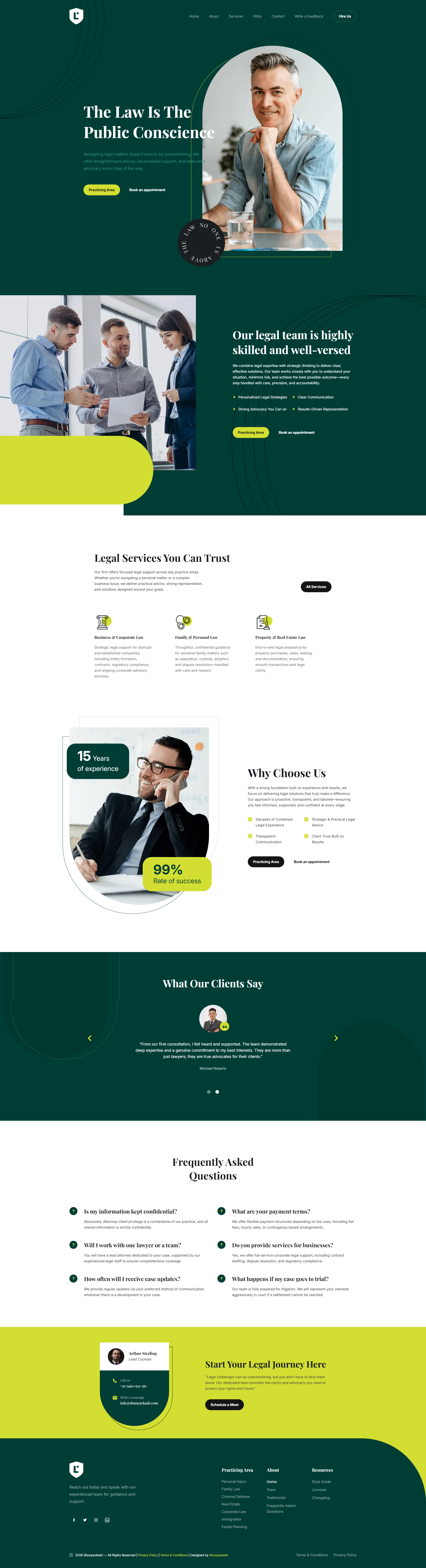 Lawyer Theme