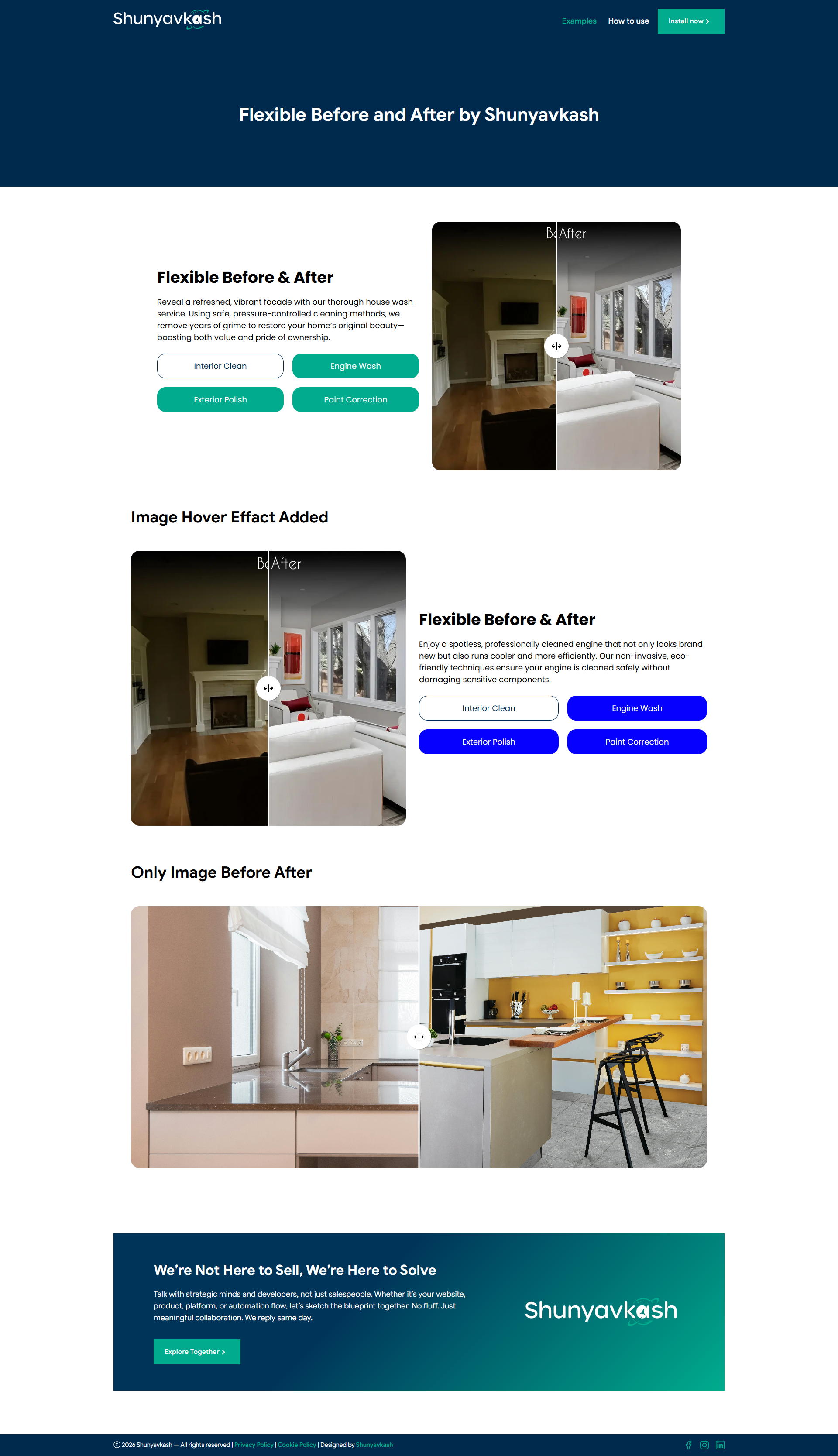 Flexible Before & After