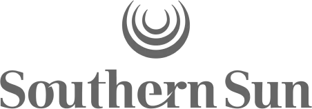 Southern Sun logo with a circular emblem above the stylized text 'southern sun'.