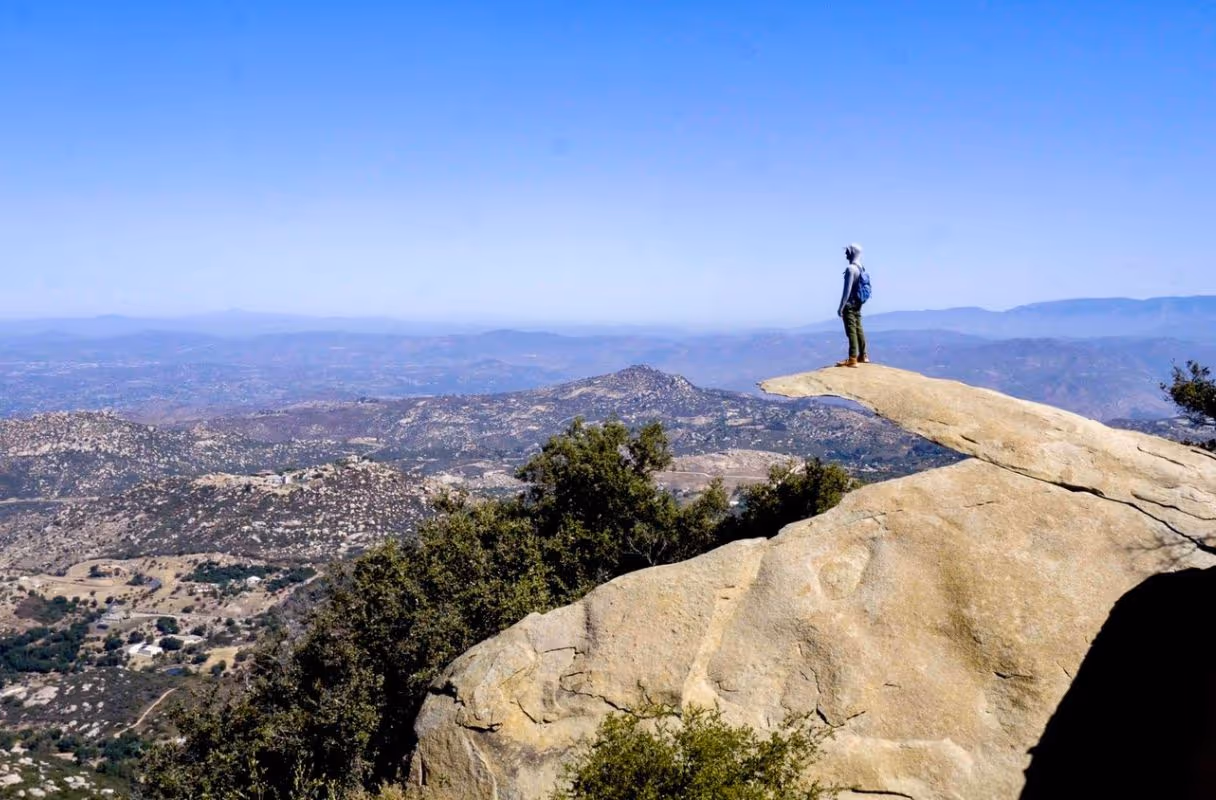 Potato Chip Rock and Mt. Woodson Summit