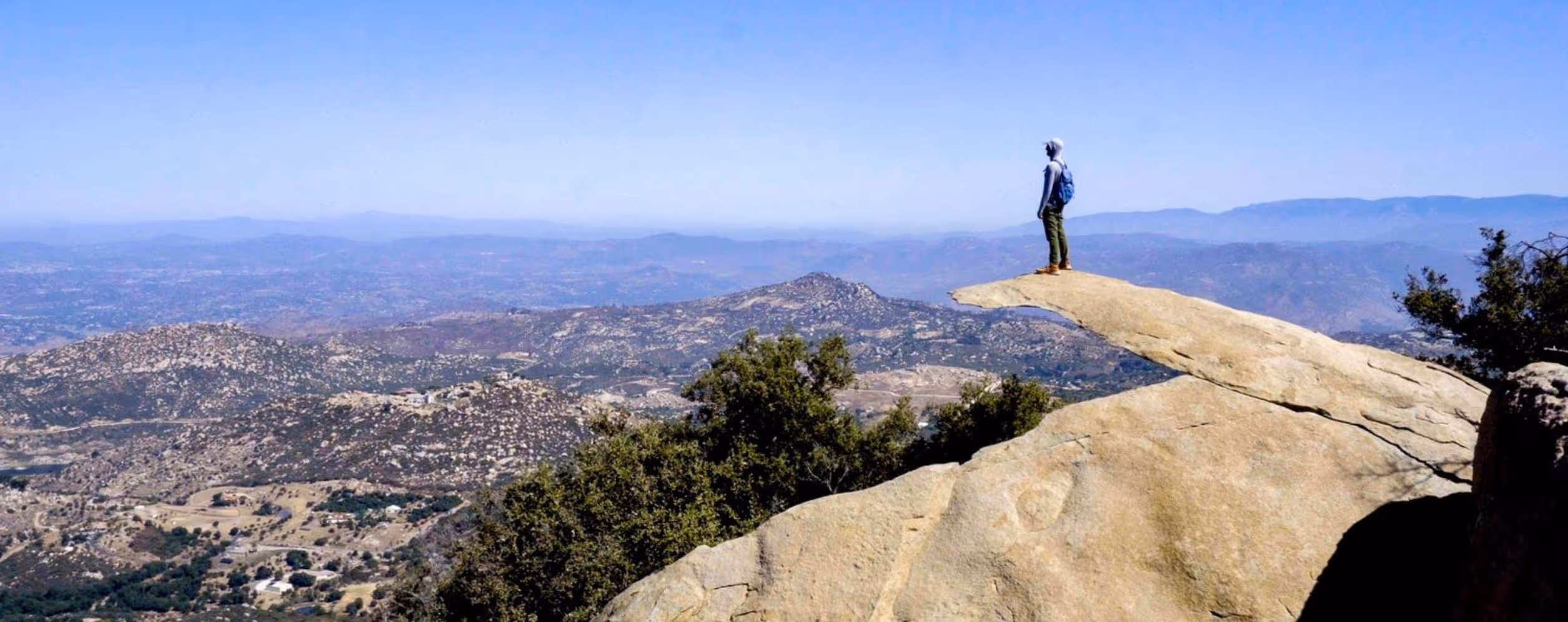 Potato Chip Rock and Mt. Woodson Summit