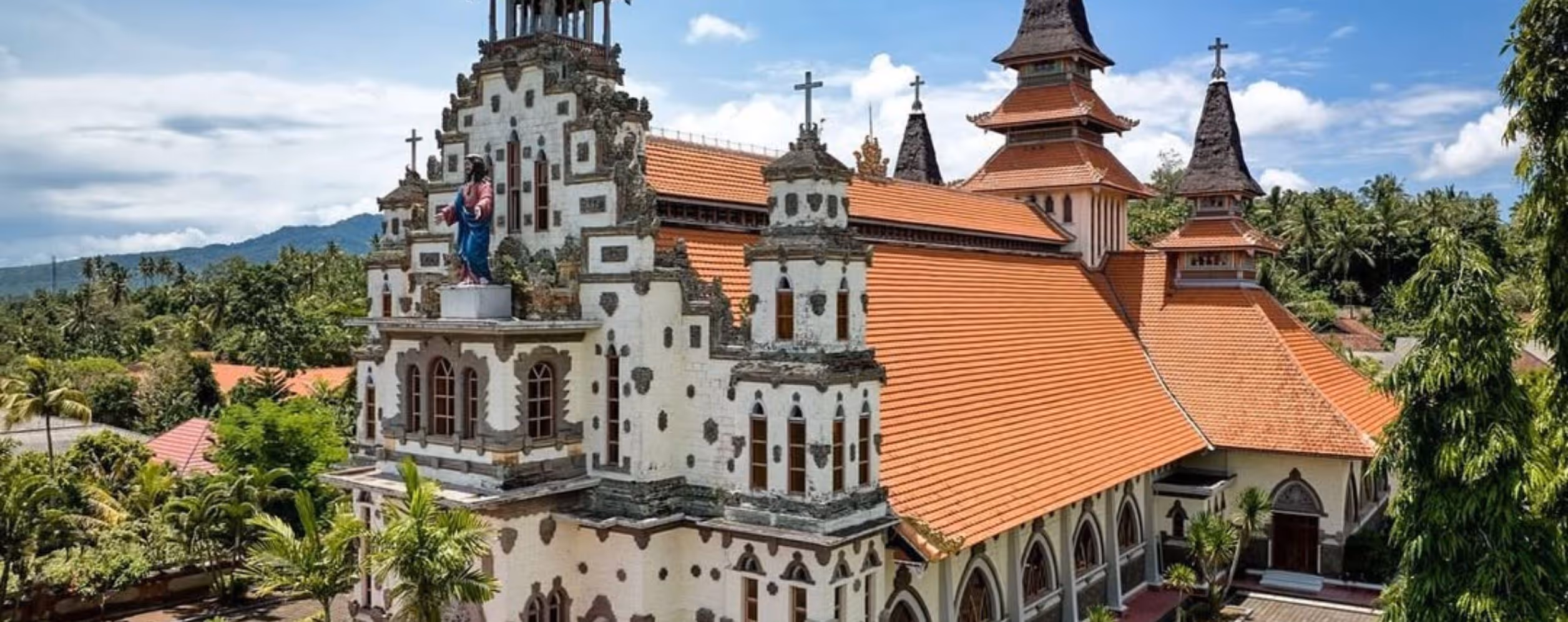 Palasari Church (Catholic Church in Balinese Style)