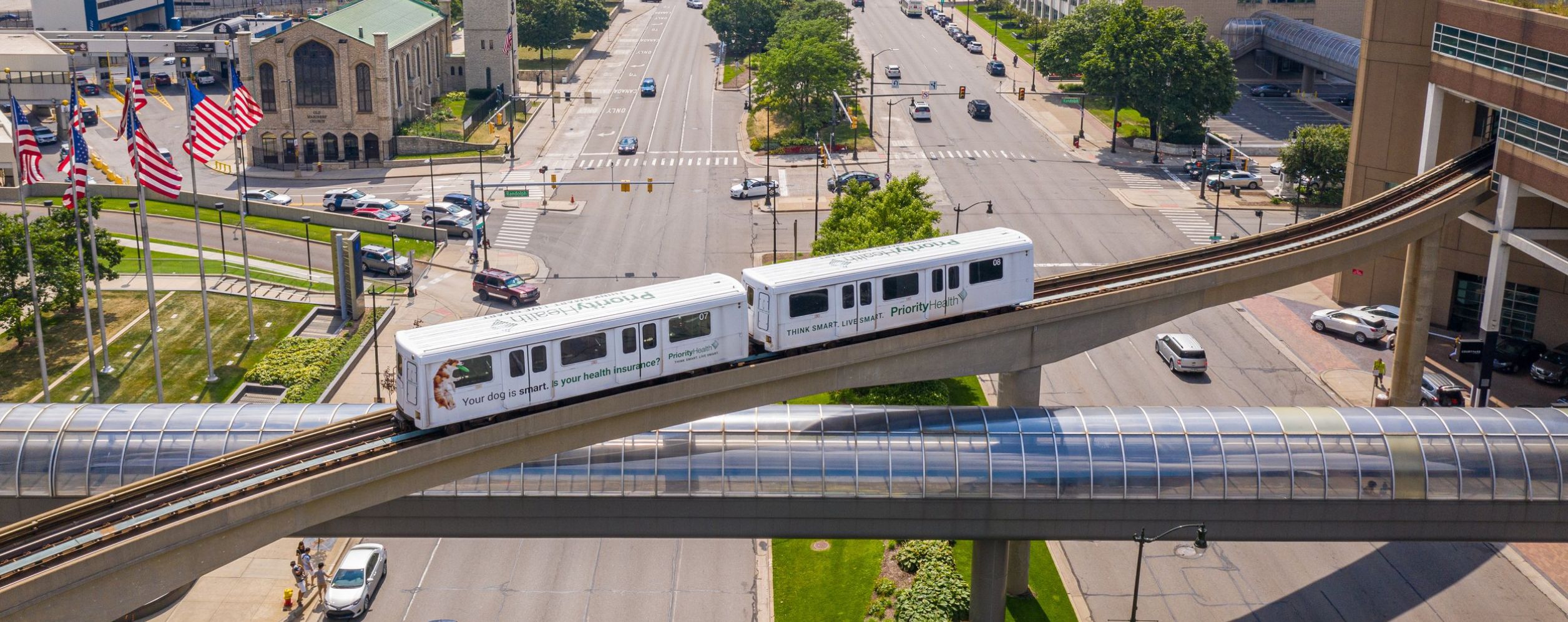 Detroit People Mover, Detroit, Michigan