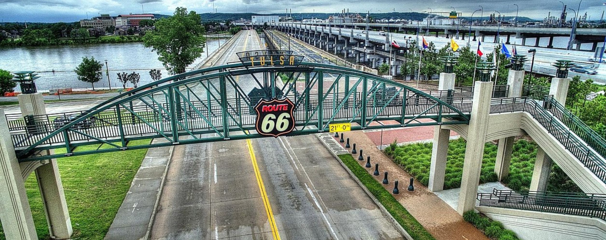 Cyrus Avery Centennial Plaza + Neon Sign Park