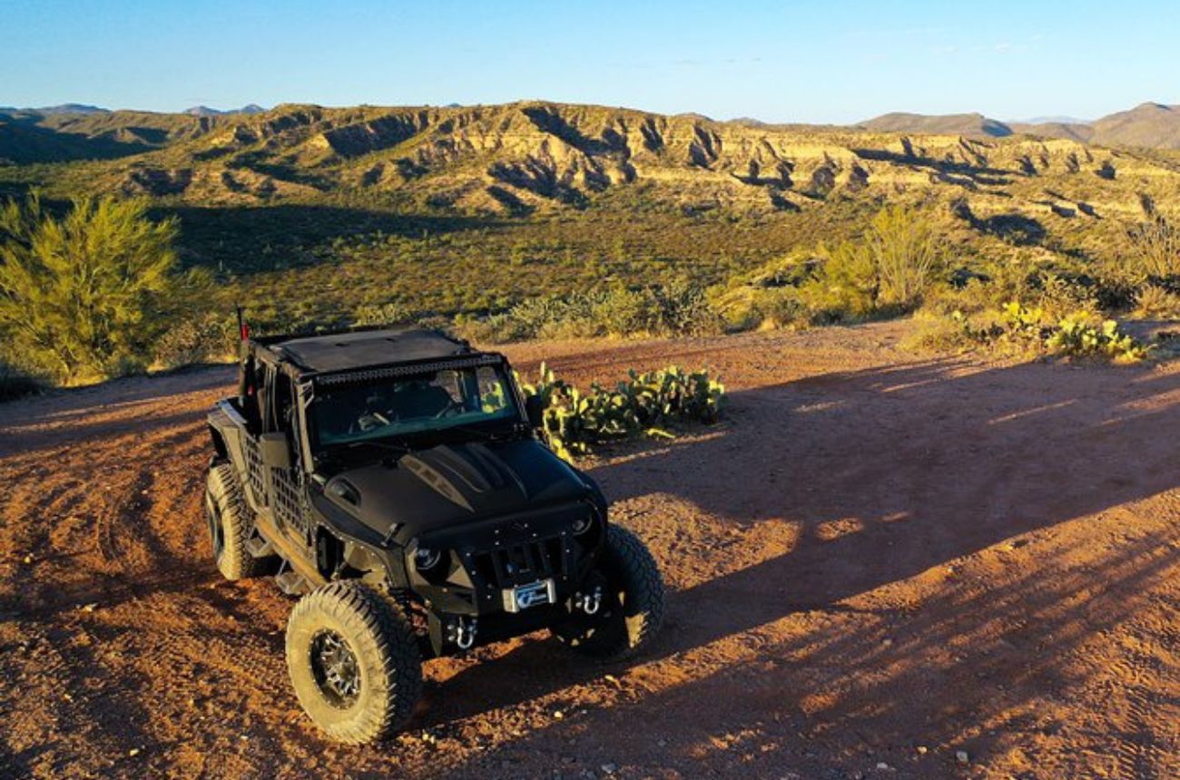 Embark on a personalized half-day Jeep tour through the Sonoran Desert, featuring off-road adventure, wildlife spotting, and cultural insights, led by a private guide with flexible scheduling.