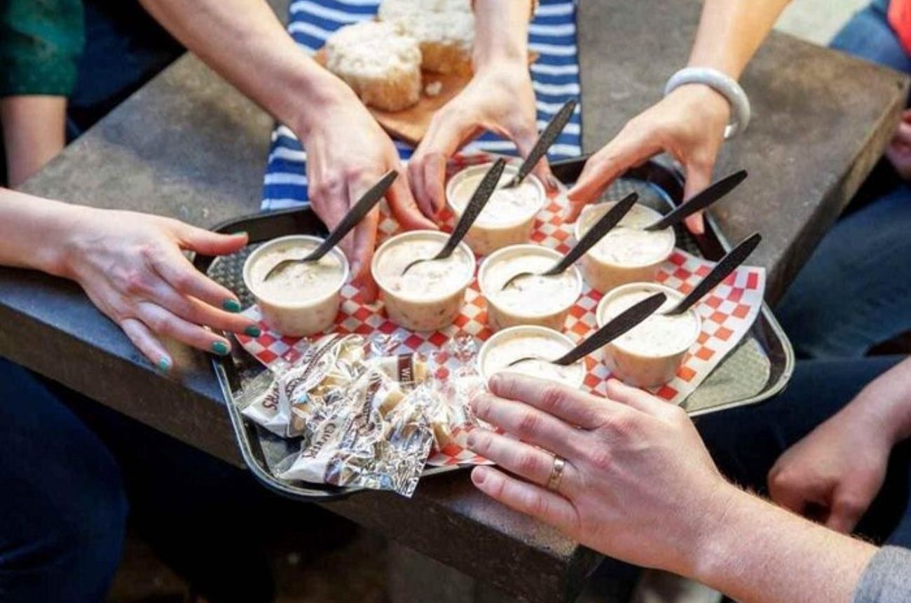A guided 2-hour walking tour of Pike Place Market combining food tastings with market history and culture.