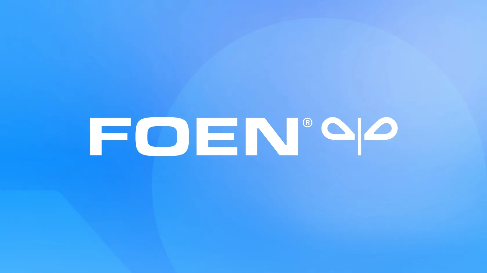 White hair dryer logo with a stylized leaf icon on a blue background.