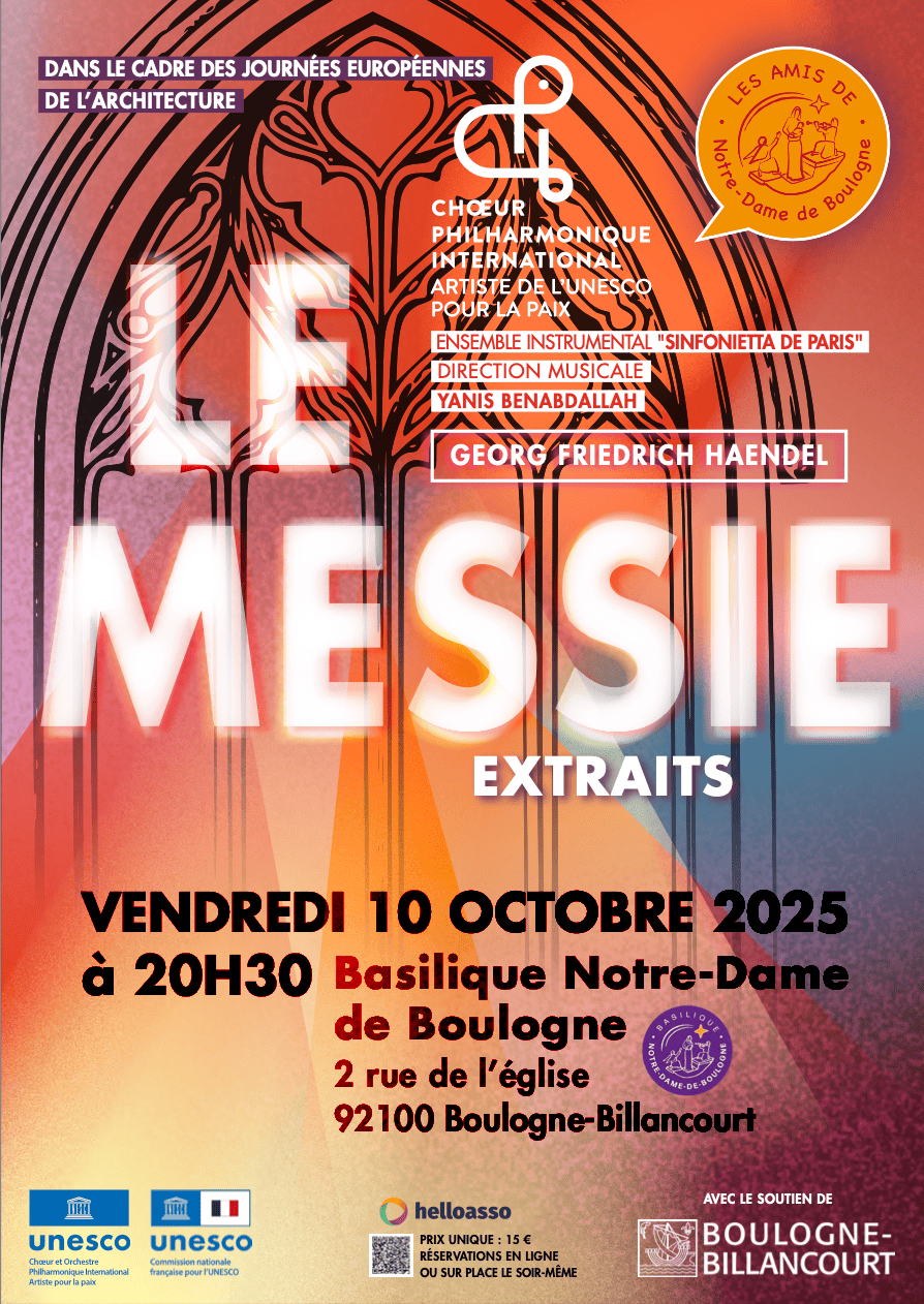 Affiche du concert Le Messie