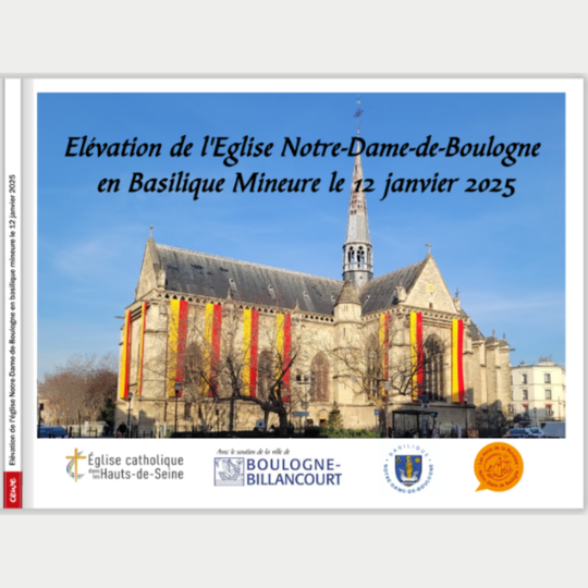 Album anniversaire de l'élévation de notre église en basilique mineure