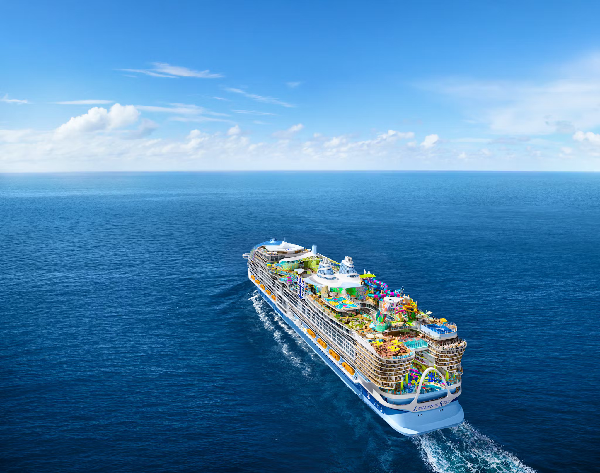 Legend of the Seas Ariel Shot