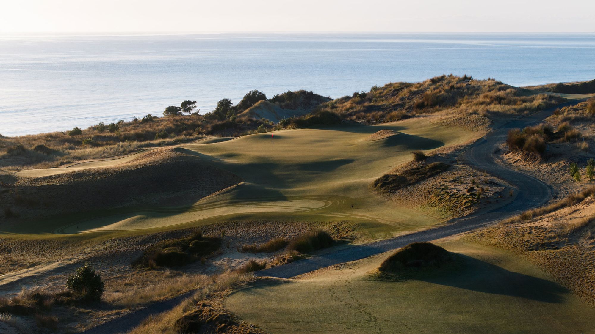 The 17th hole at Te Arai North