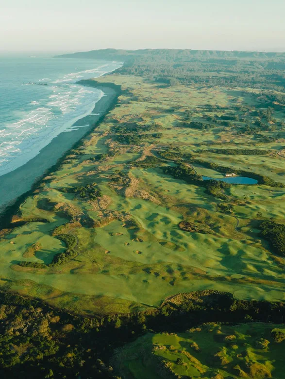 Bandon Dunes aerial print