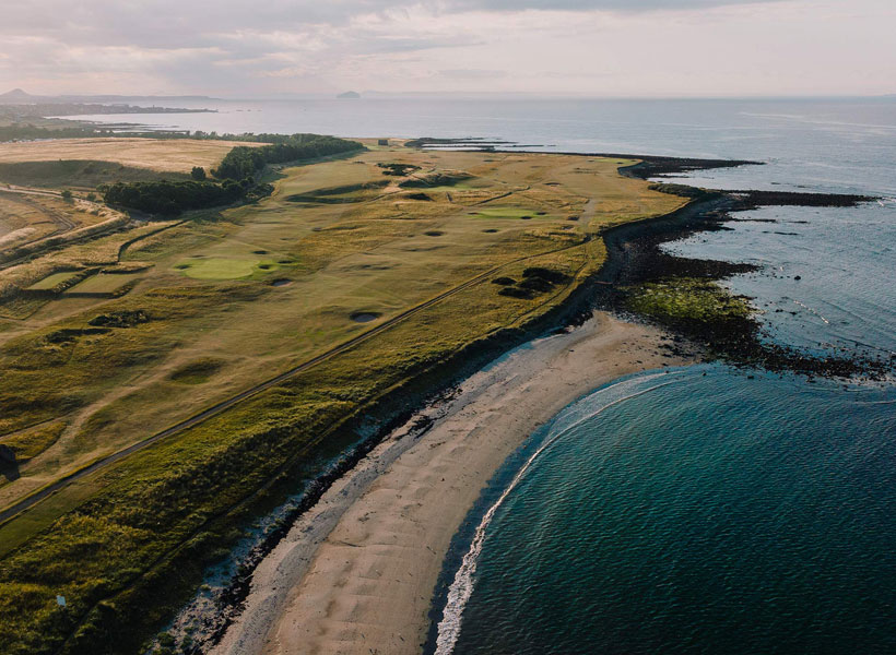 Nos. 9 and 13 on the coast at Dunbar