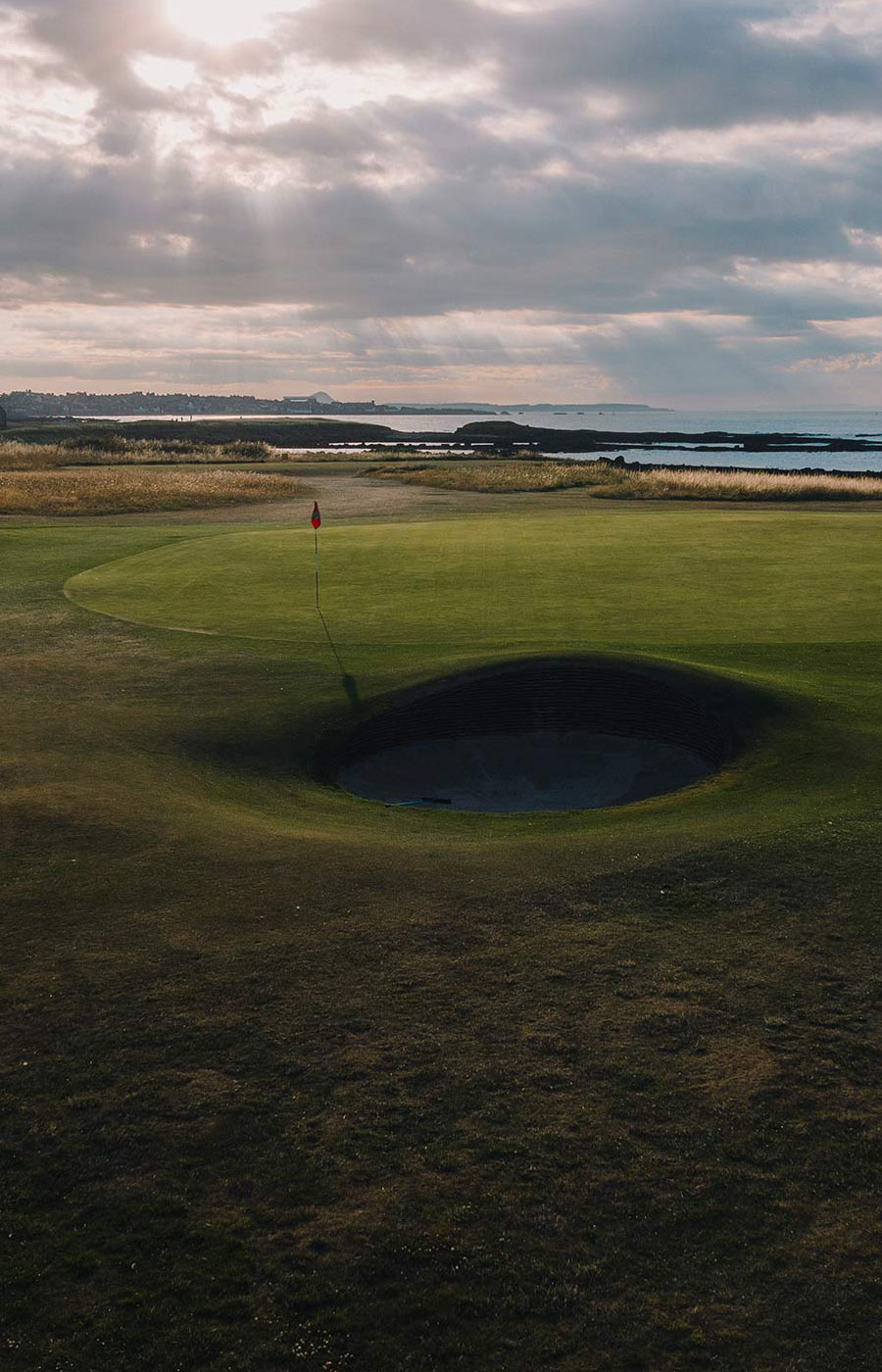 The 12th green at Dunbar