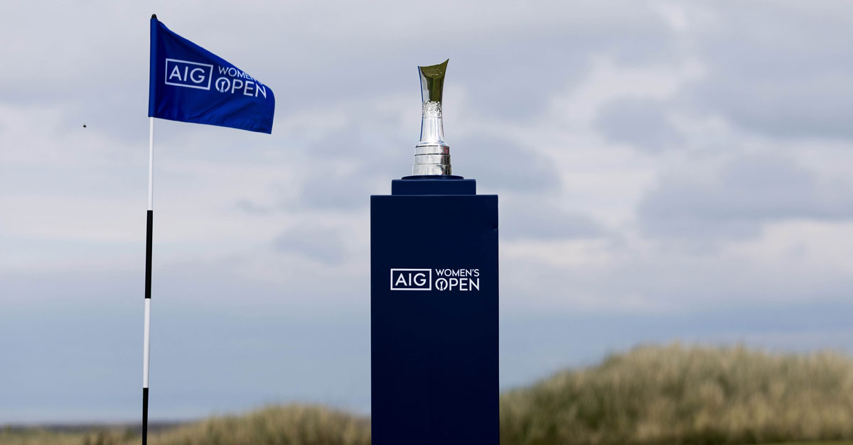 AIG Women's British Open 2019 記念品 Card of the course | St Andrews | AIG Women's Open