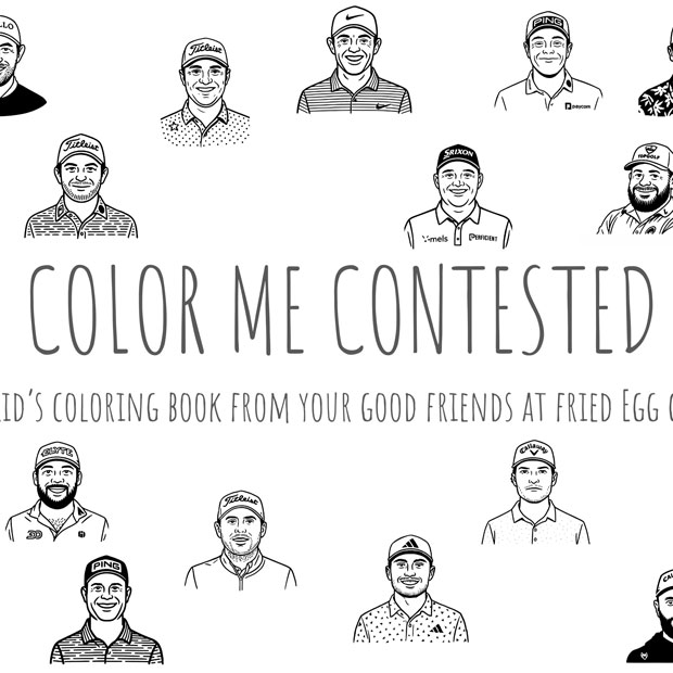 Ryder Cup Coloring Book