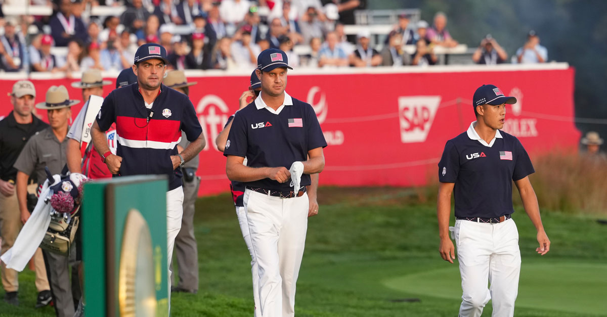 Keegan Bradley, U.S. Ryder Cup Team Compounding Mistakes