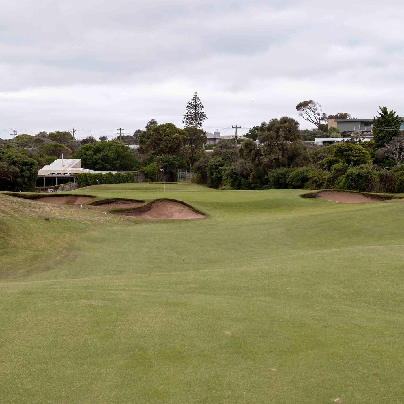 The 11th hole at Portsea (Fried Egg Golf)