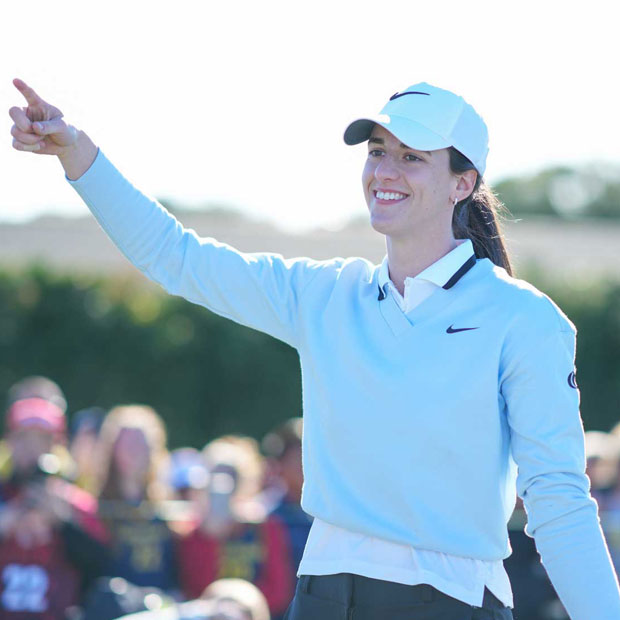 Caitlin Clark golf