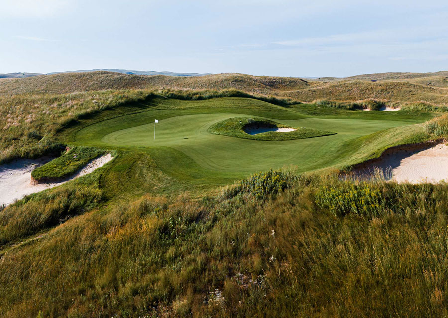 The 10th at the White Course at Dismal River (Fried Egg Golf)