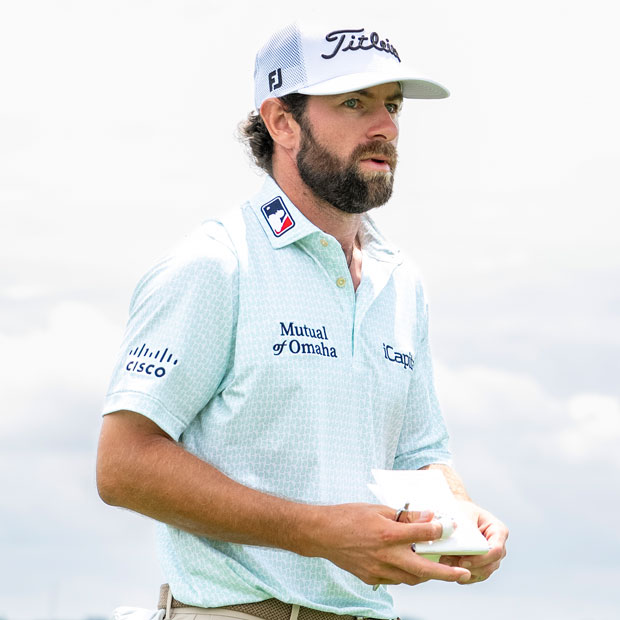 Cameron Young golf ball