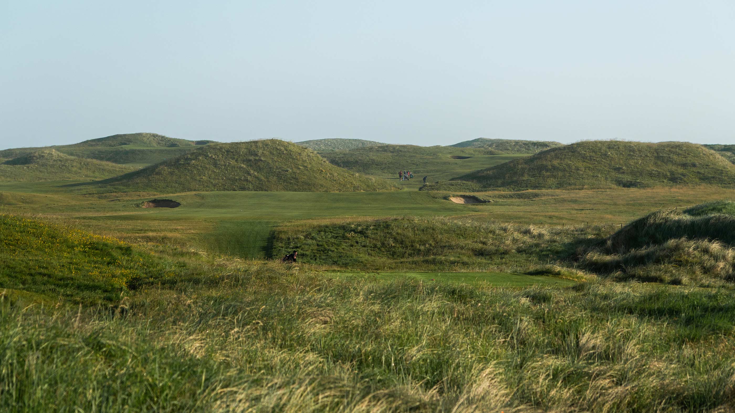 The second tee shot at Ballybunion Old (Fried Egg Golf)