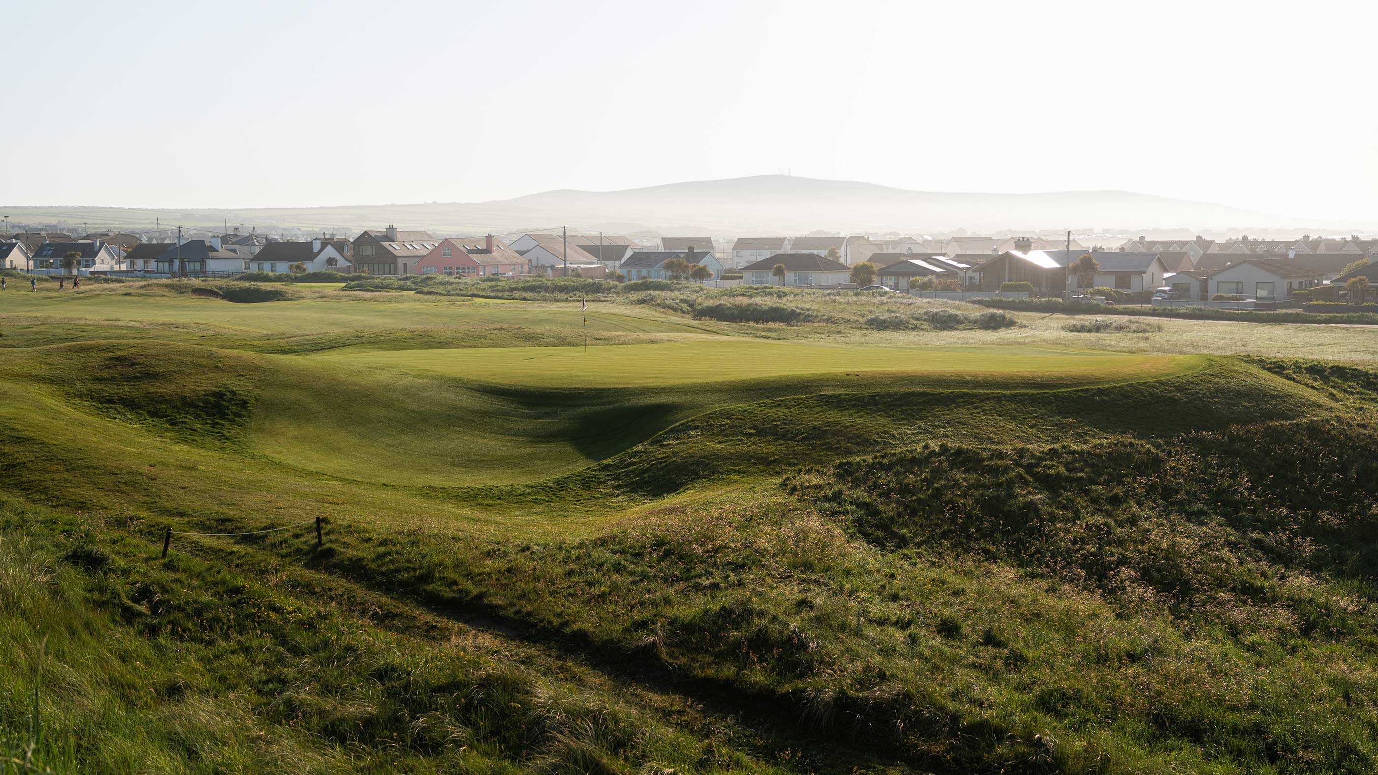The ninth green at Ballybunion Old (Fried Egg Golf)