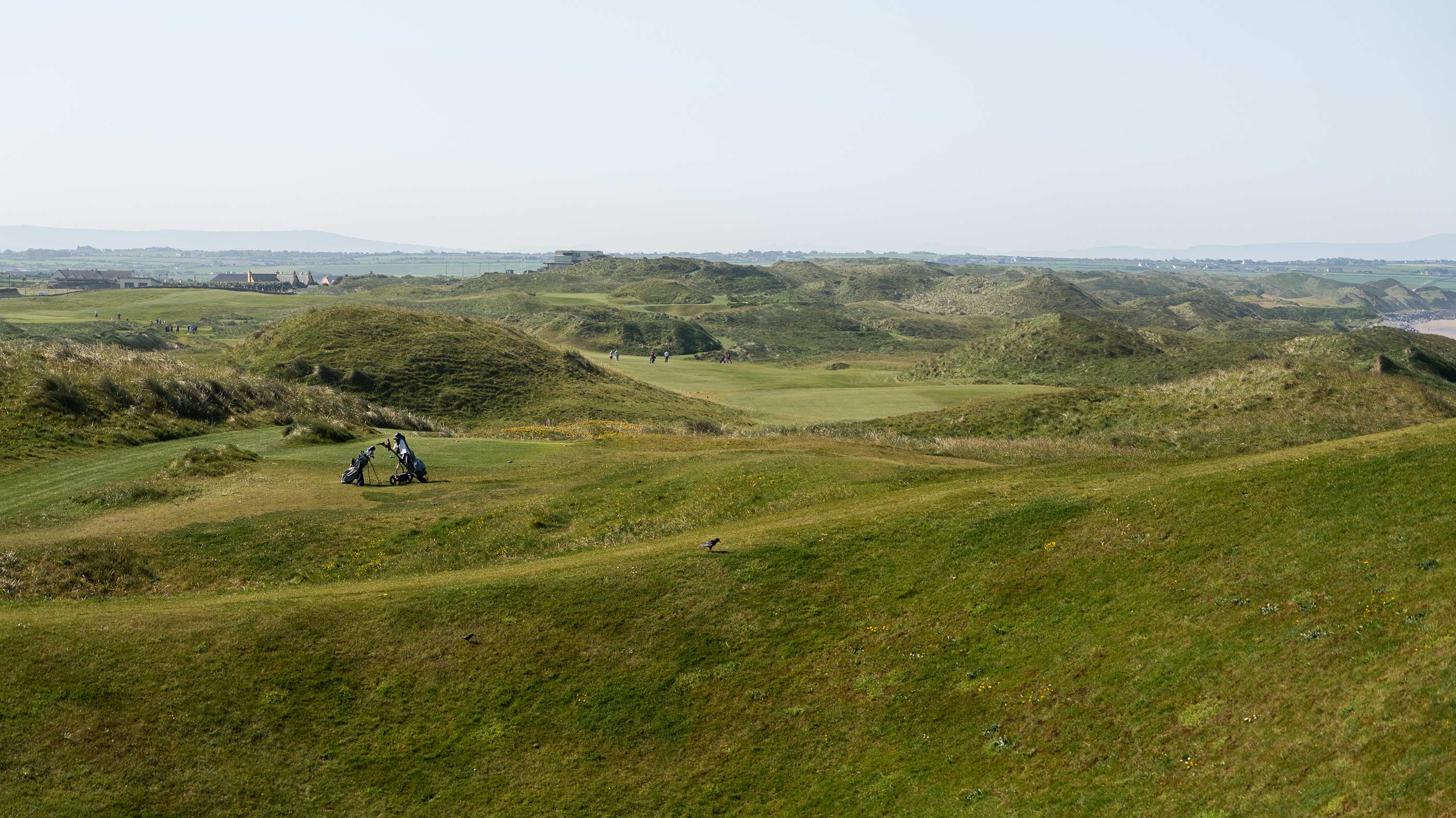 The 13th tee shot at Ballybunion Old (Fried Egg Golf)