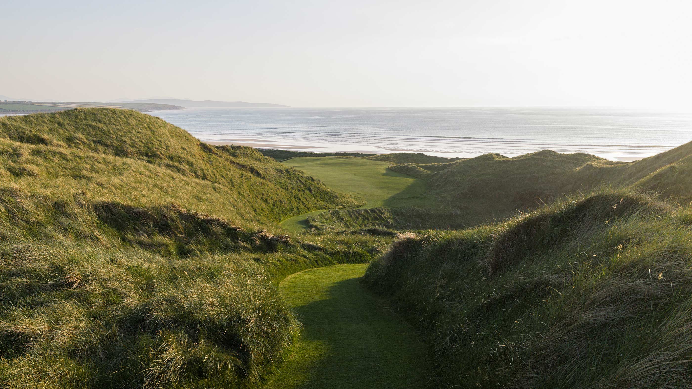 Path to the 17th fairway at Ballybunion Old (Fried Egg Golf)