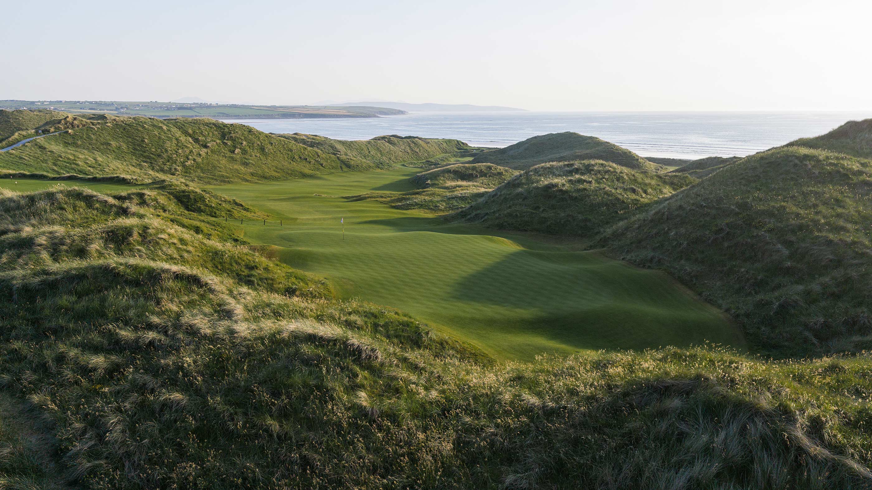 Behind the 18th at Ballybunion Old (Fried Egg Golf)
