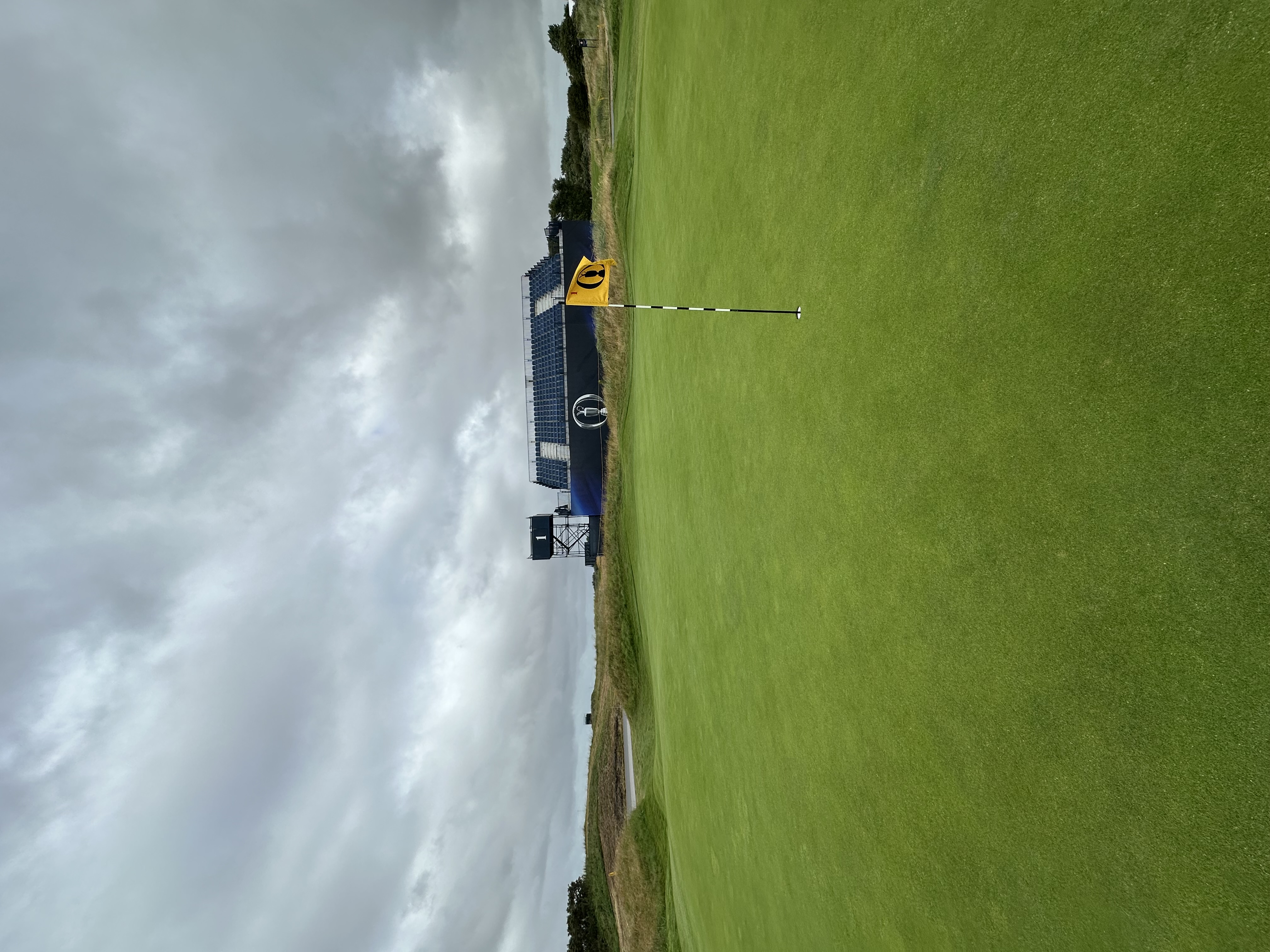The first green at Royal Birkdale (Fried Egg Golf)