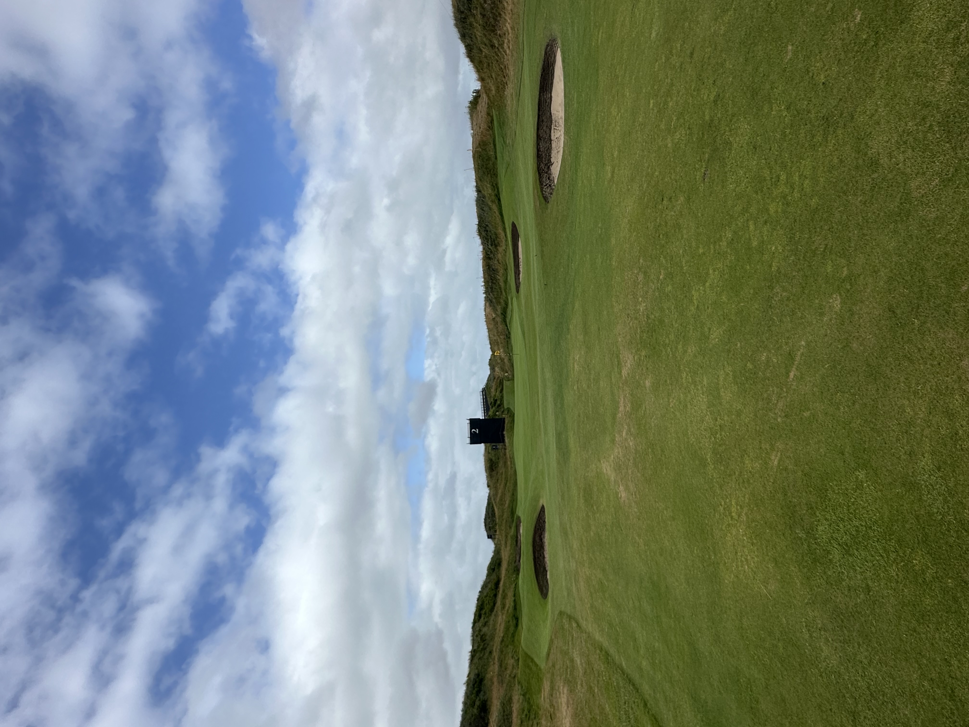 The second green at Royal Birkdale (Fried Egg Golf)