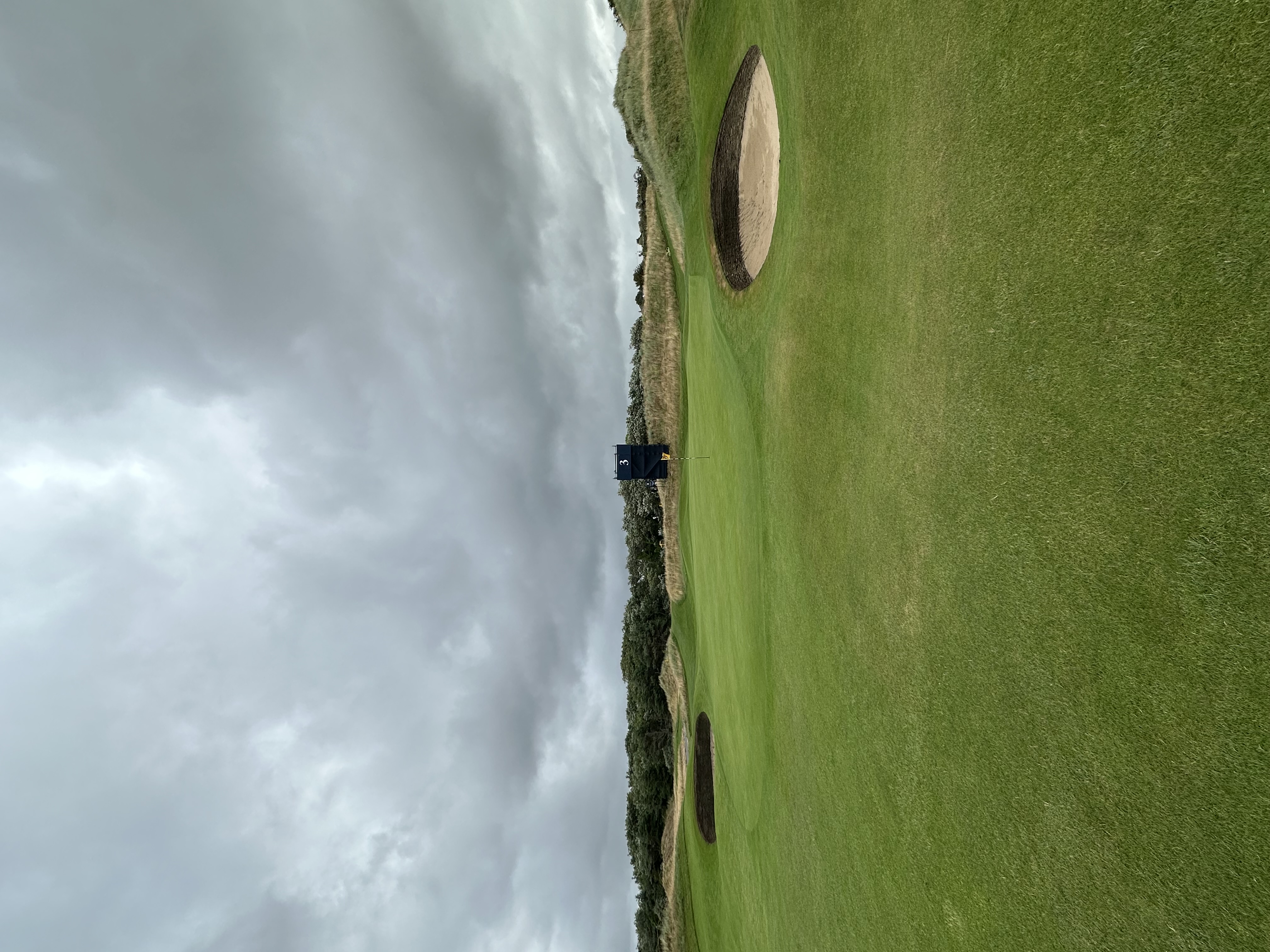 The third green at Royal Birkdale (Fried Egg Golf)