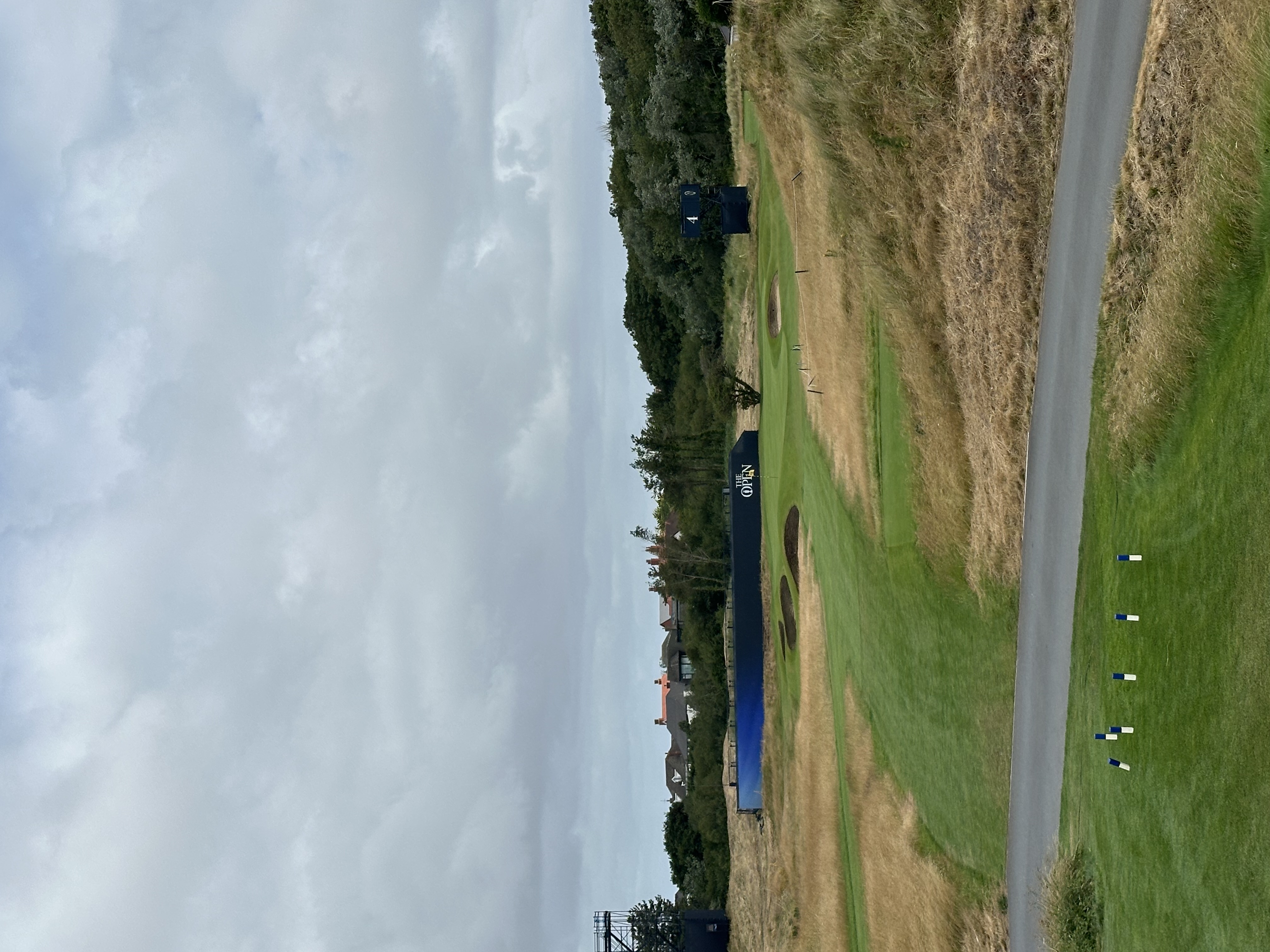 The fourth tee shot at Royal Birkdale (Fried Egg Golf)