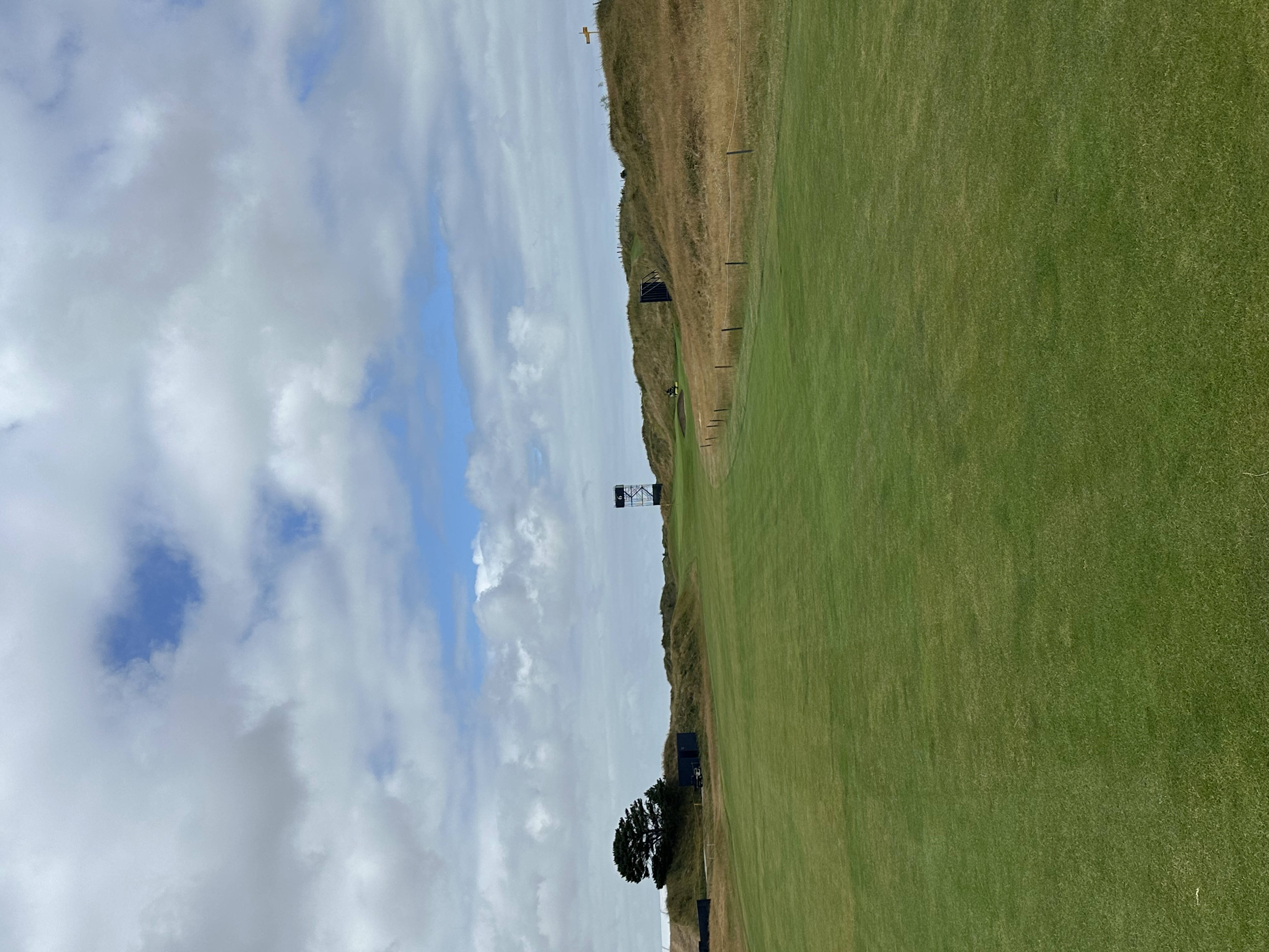 Ground view from the sixth fairway at Royal Birkdale (Fried Egg Golf)