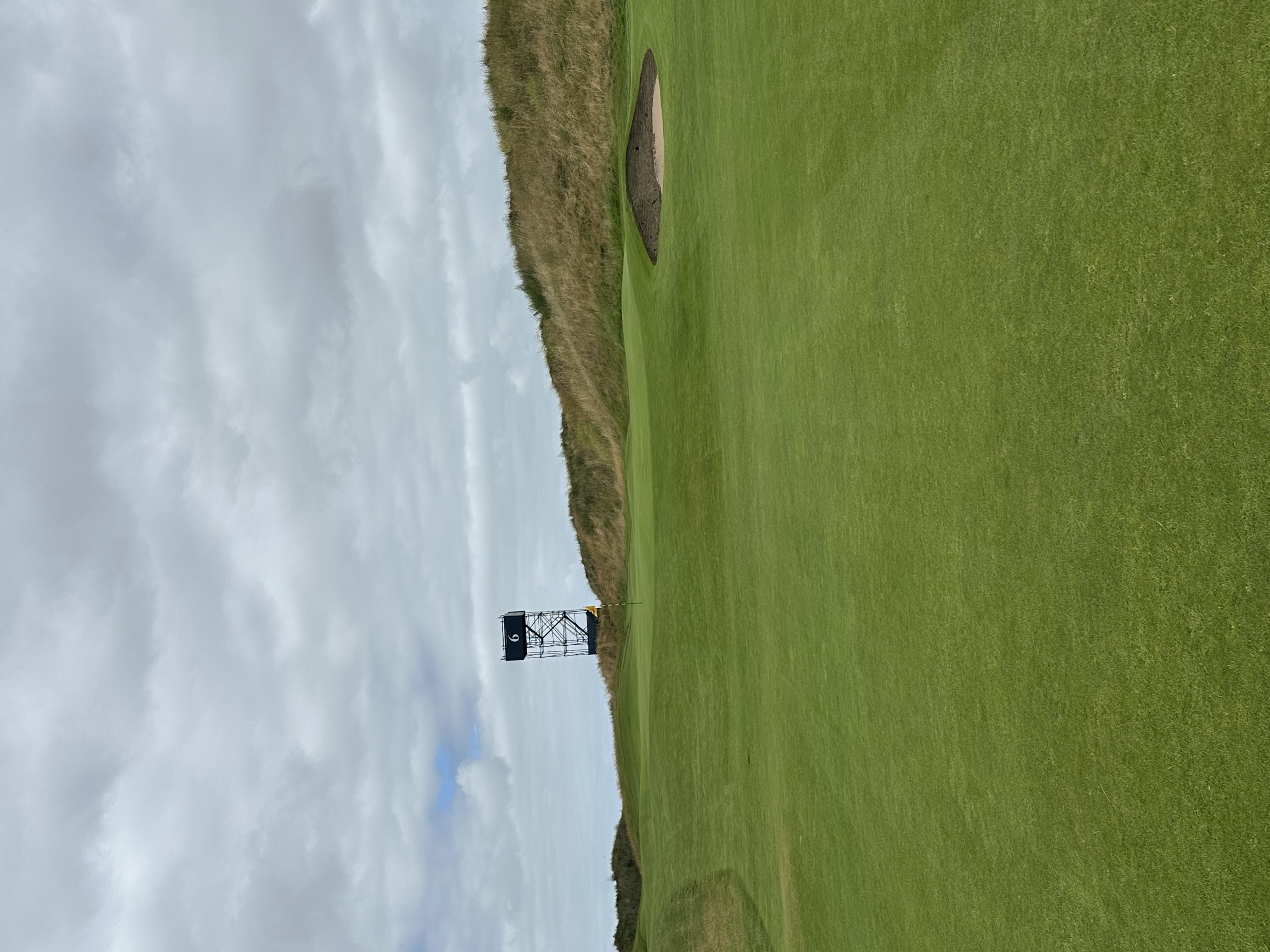 Approach to the sixth green at Royal Birkdale (Fried Egg Golf)