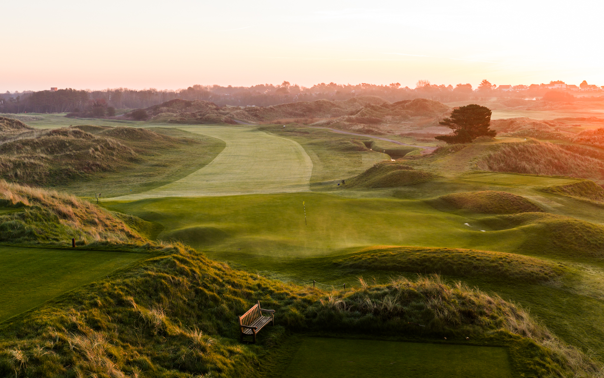 Behind the sixth green at Royal Birkdale (Cookie Jar Golf)